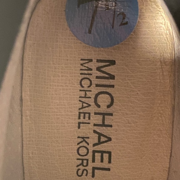 Michael Kors, Black Leather Wedge ankle boot - Picture 6 of 7